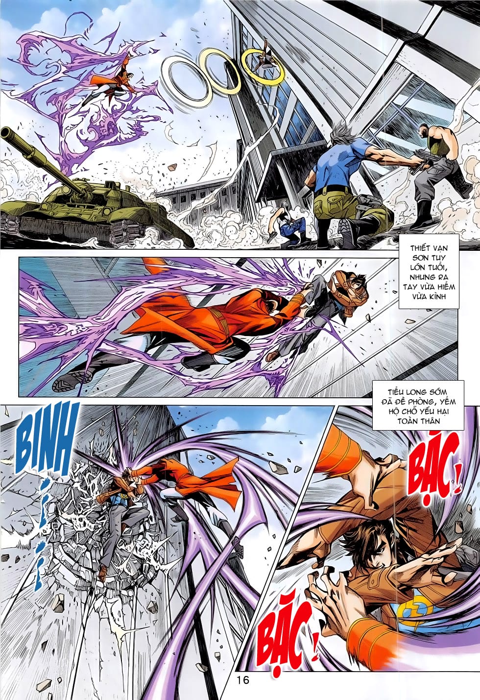 Truyện Tranh Tân Tác Long Hổ Môn trang 4