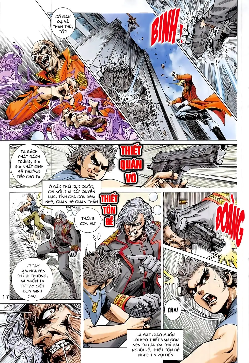 Truyện Tranh Tân Tác Long Hổ Môn trang 4