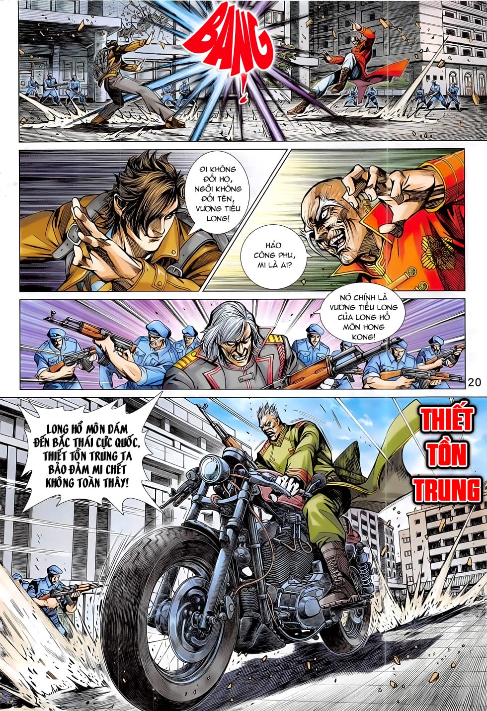 Truyện Tranh Tân Tác Long Hổ Môn trang 4