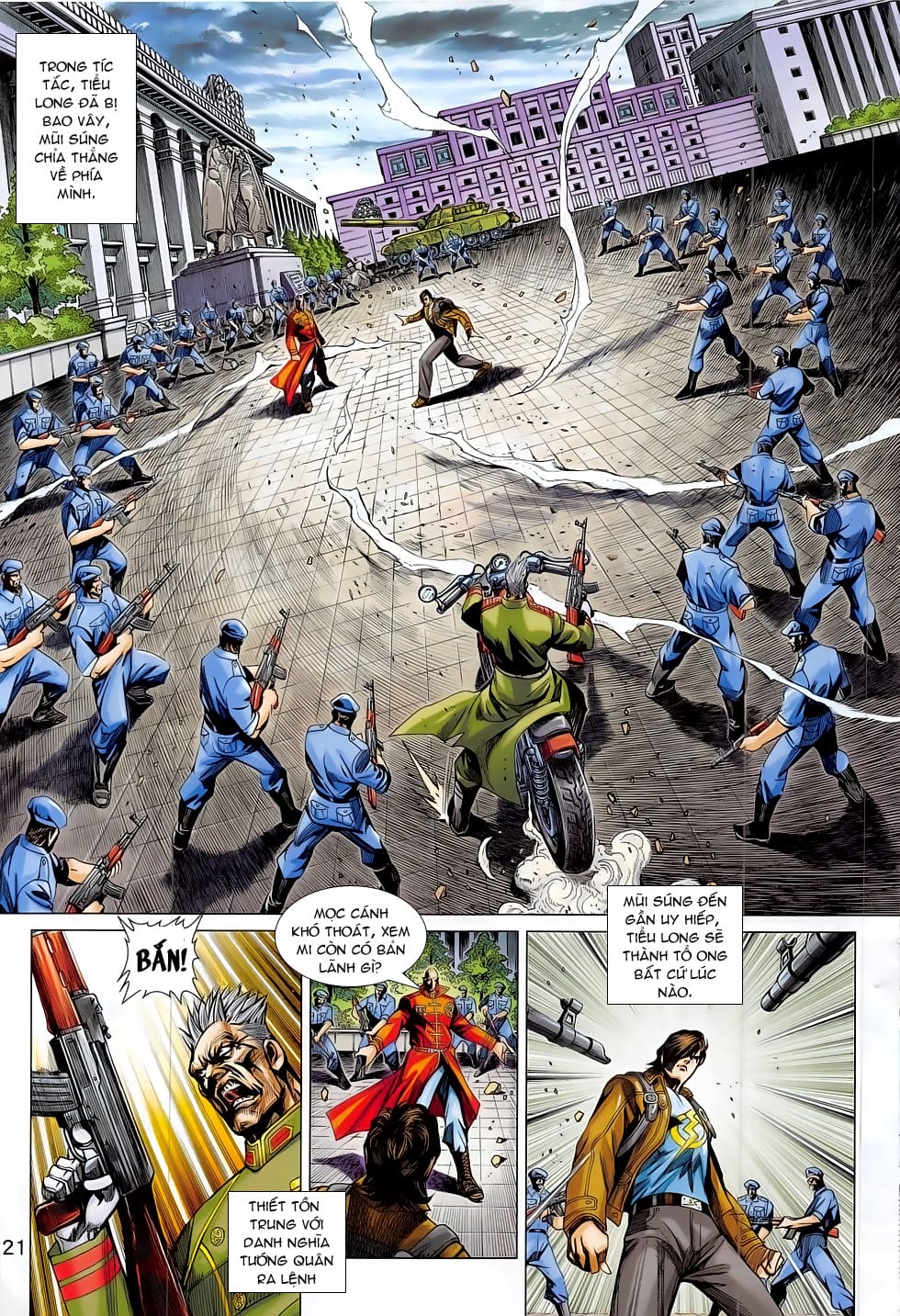 Truyện Tranh Tân Tác Long Hổ Môn trang 4