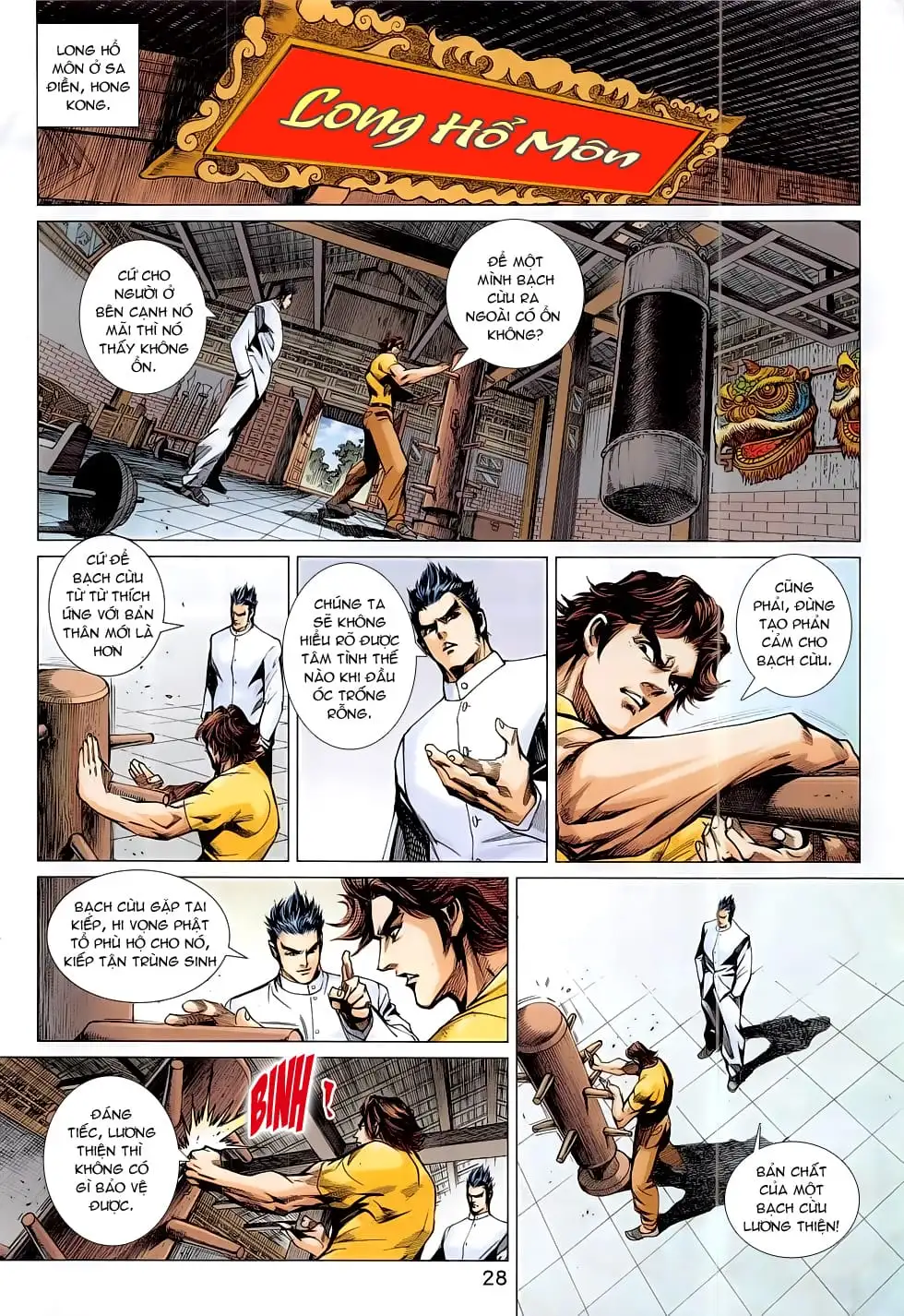 Truyện Tranh Tân Tác Long Hổ Môn trang 4