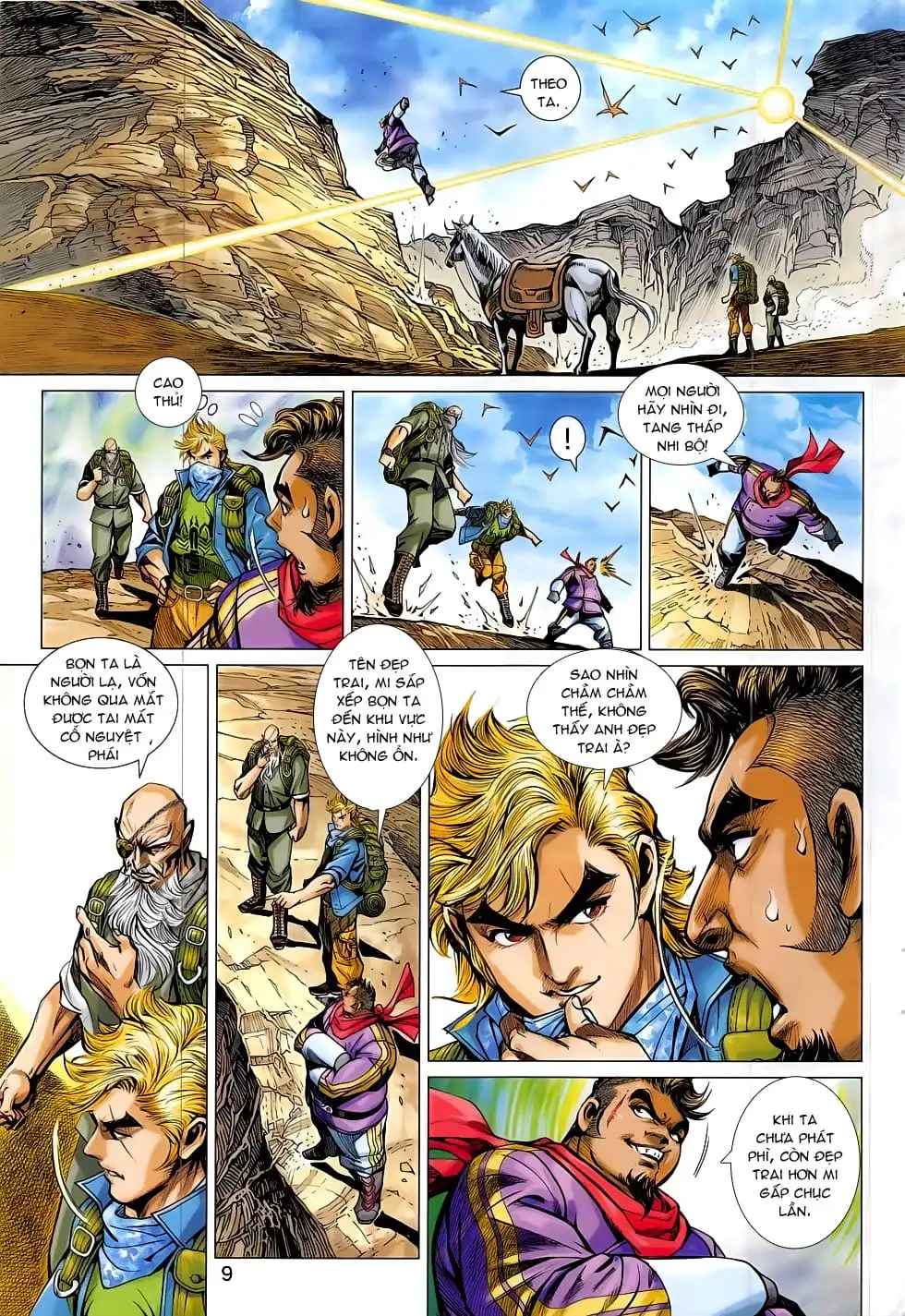 Truyện Tranh Tân Tác Long Hổ Môn trang 4