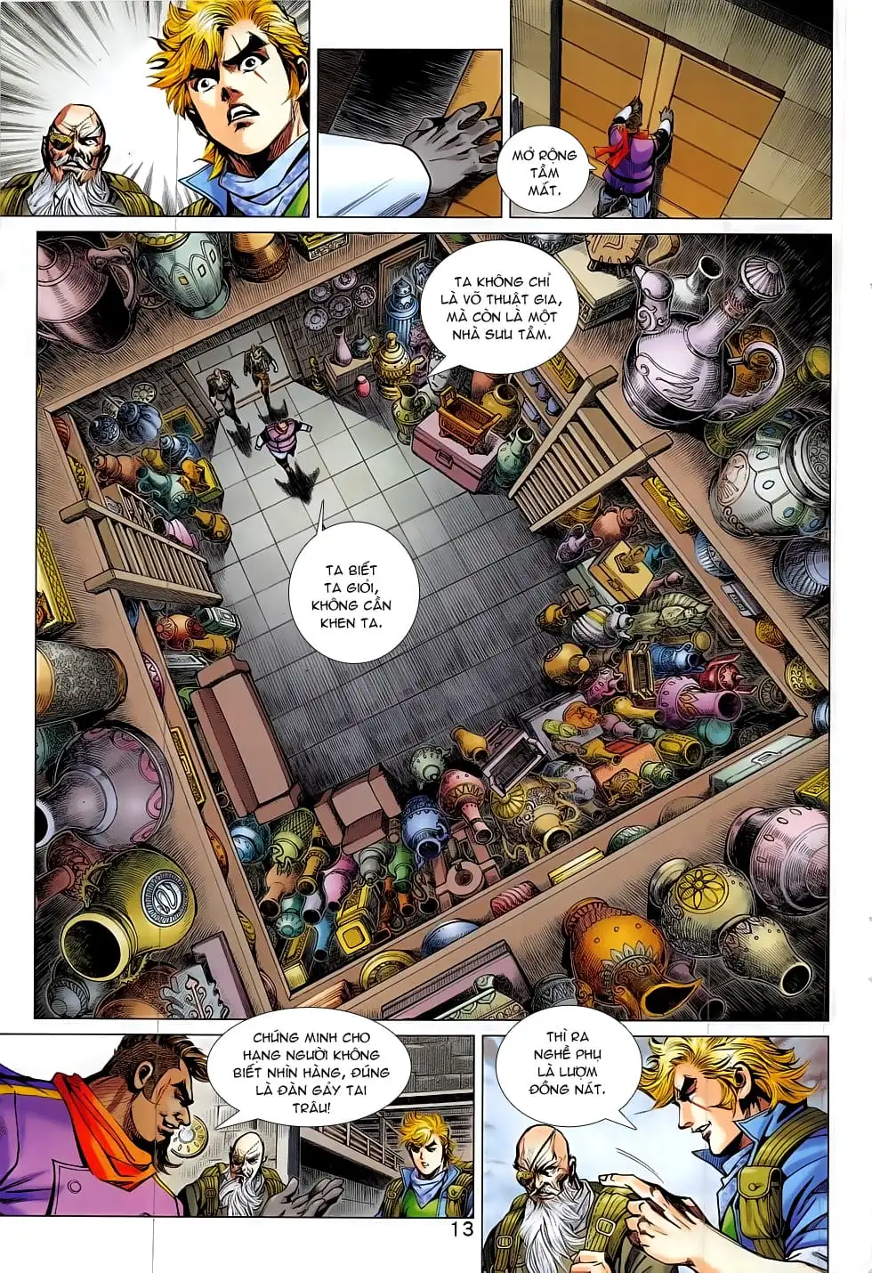 Truyện Tranh Tân Tác Long Hổ Môn trang 4