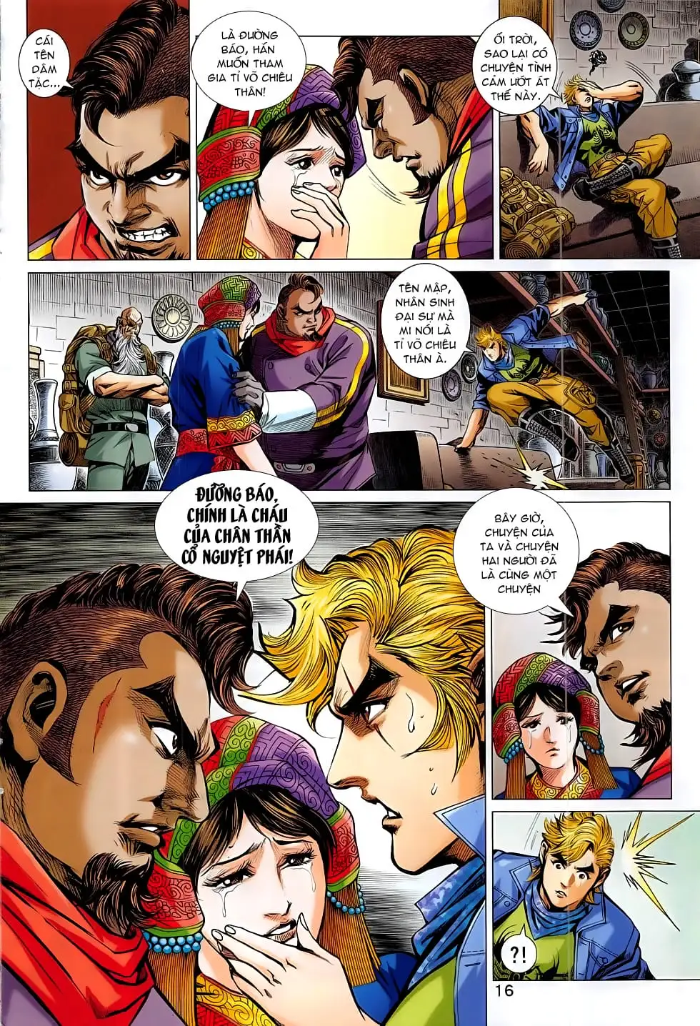 Truyện Tranh Tân Tác Long Hổ Môn trang 4