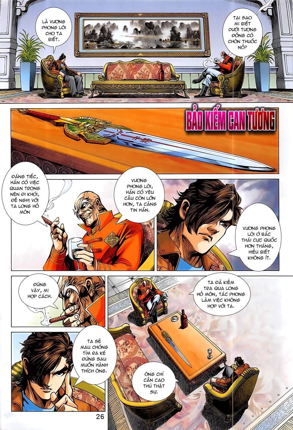 Truyện Tranh Tân Tác Long Hổ Môn trang 4