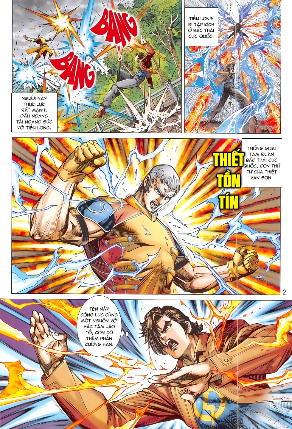 Truyện Tranh Tân Tác Long Hổ Môn trang 4