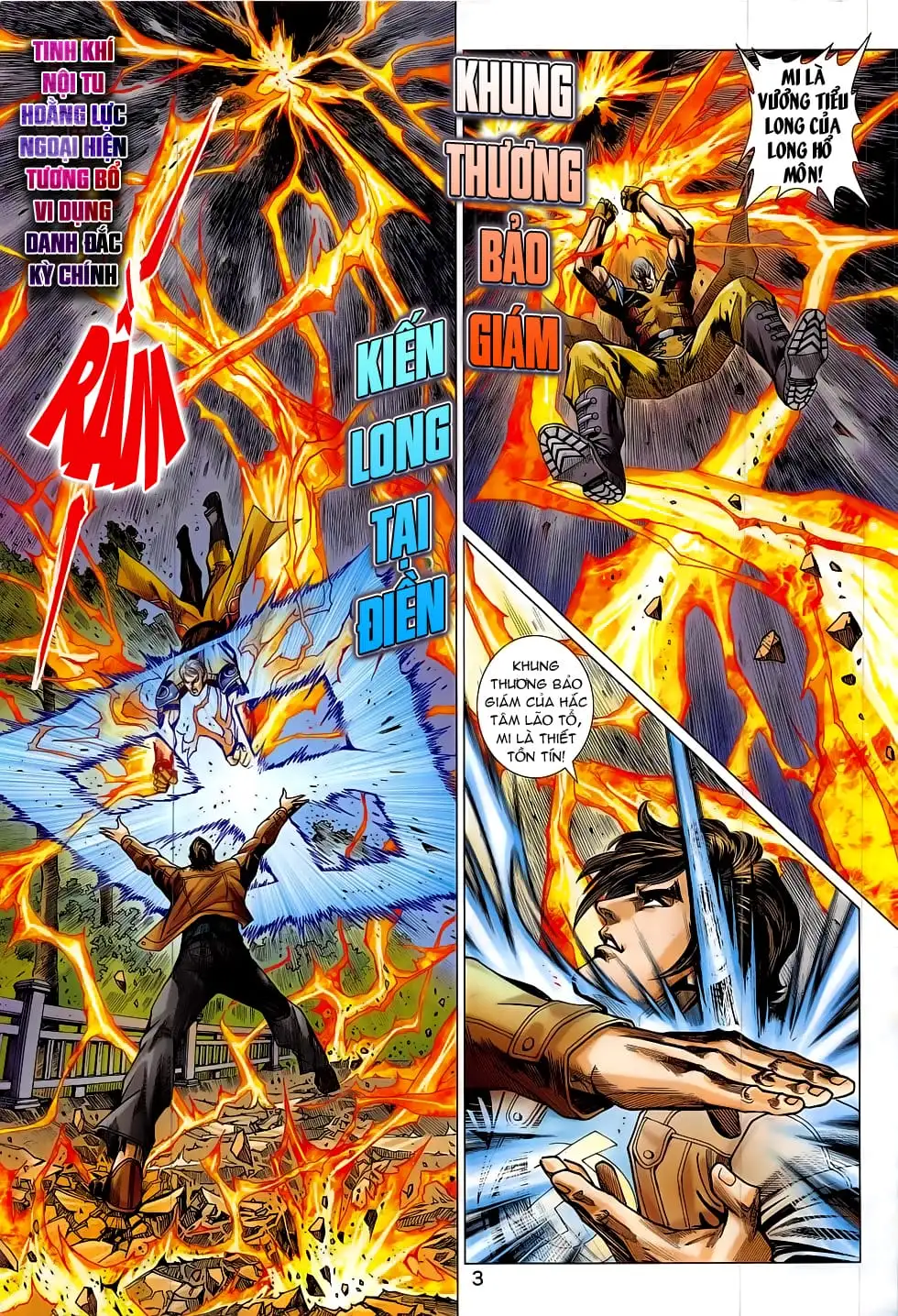 Truyện Tranh Tân Tác Long Hổ Môn trang 4