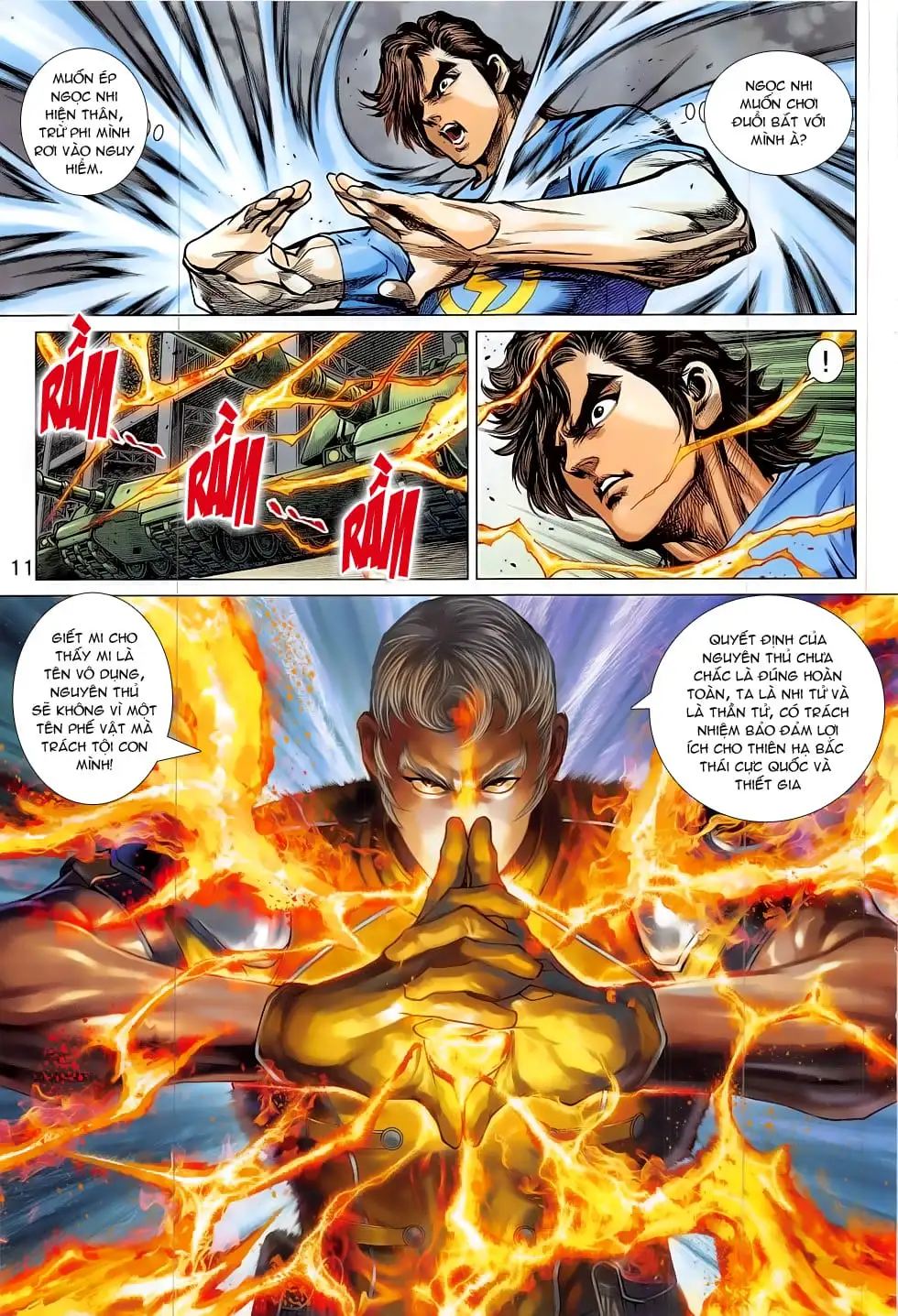 Truyện Tranh Tân Tác Long Hổ Môn trang 4