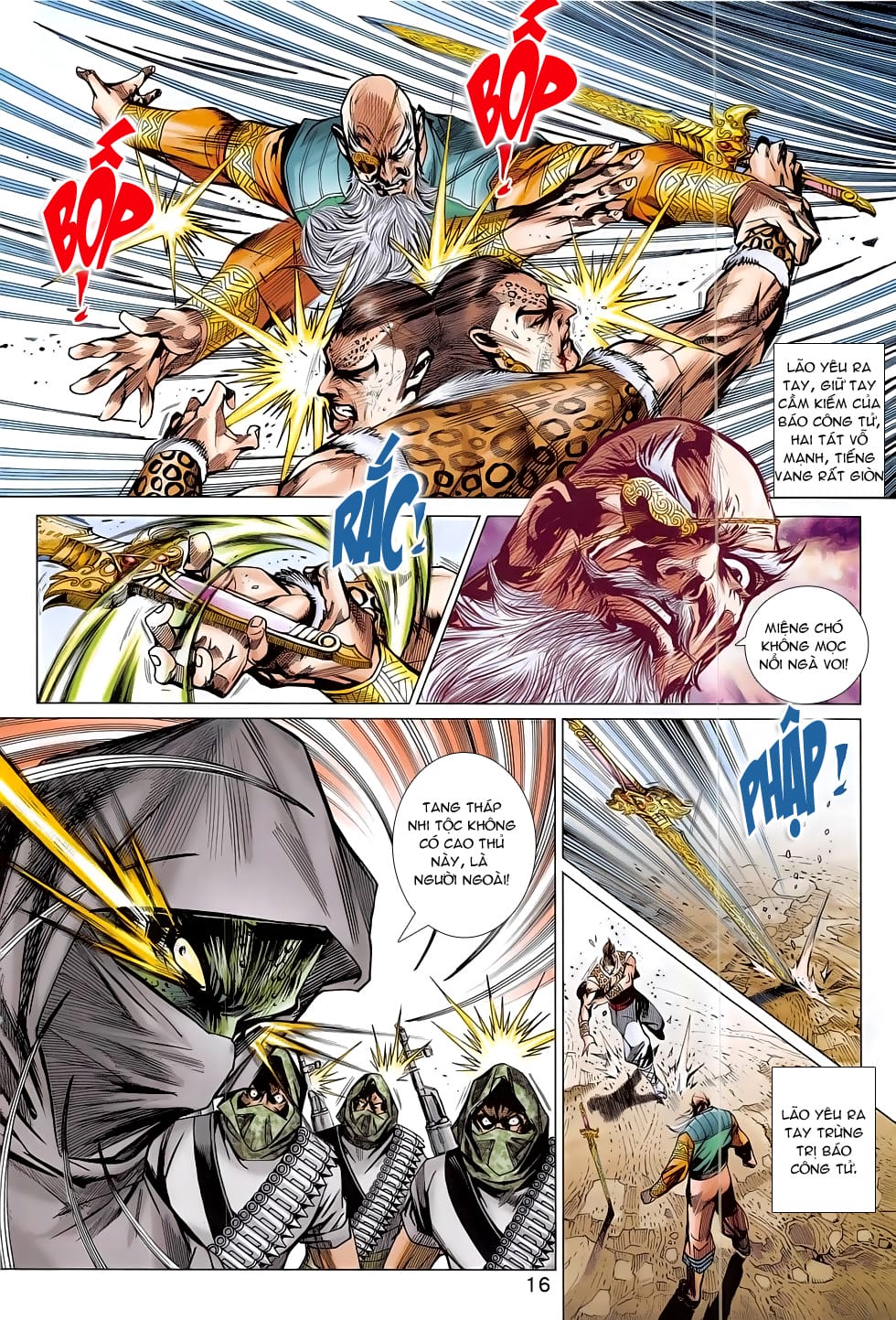 Truyện Tranh Tân Tác Long Hổ Môn trang 4