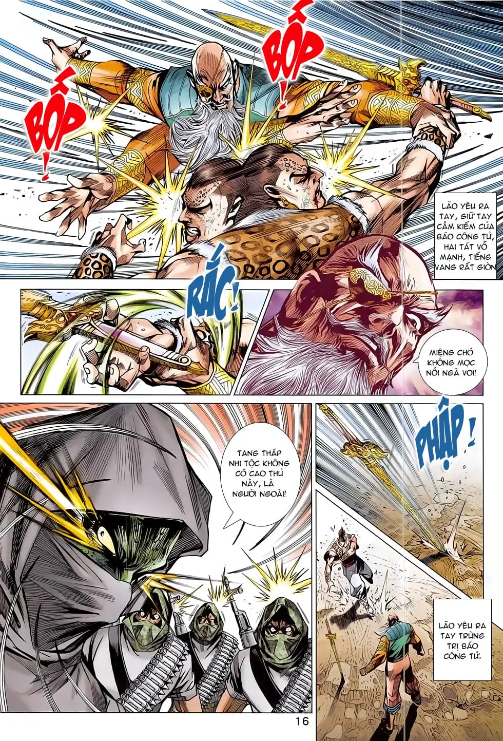 Truyện Tranh Tân Tác Long Hổ Môn trang 4