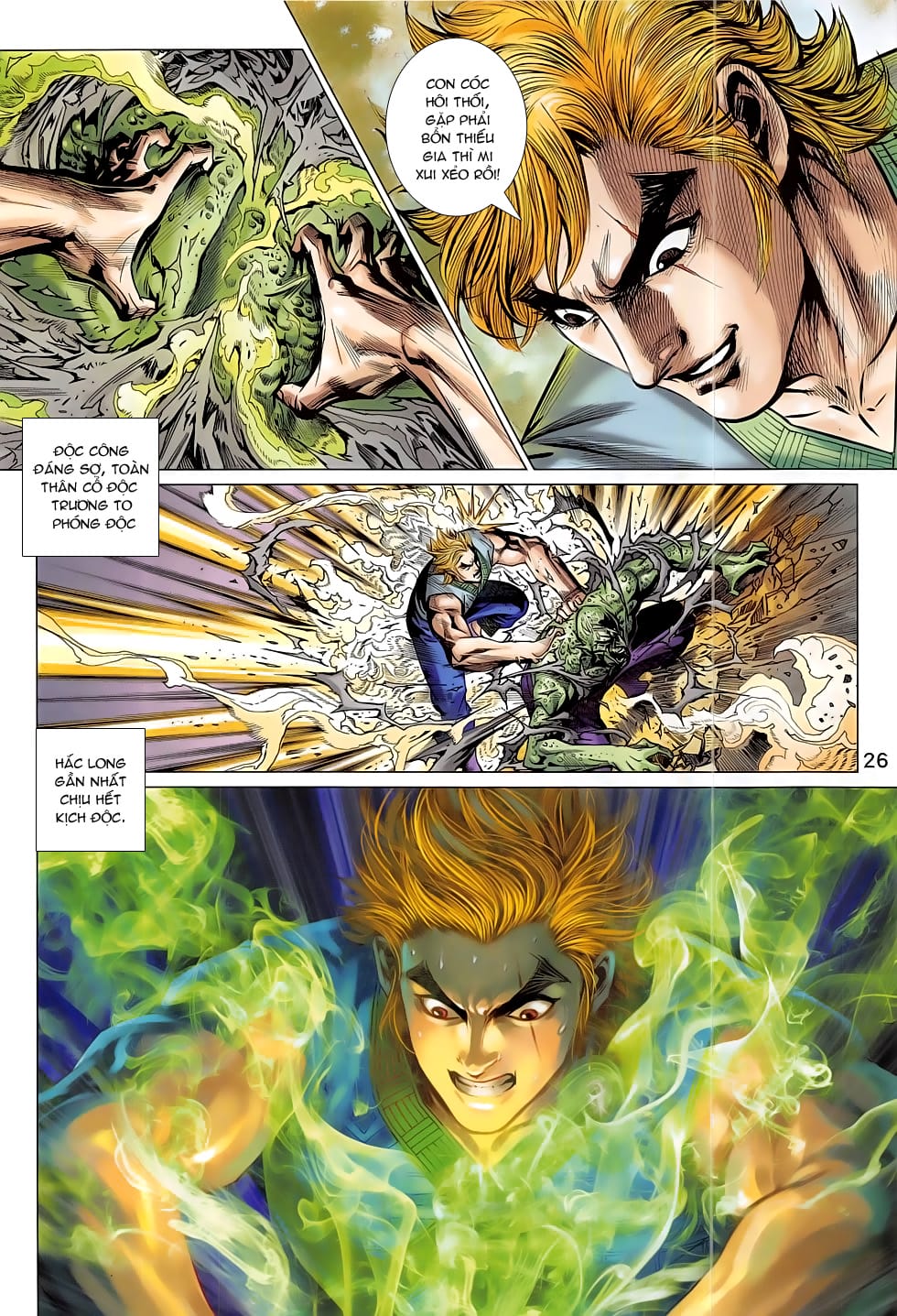 Truyện Tranh Tân Tác Long Hổ Môn trang 4