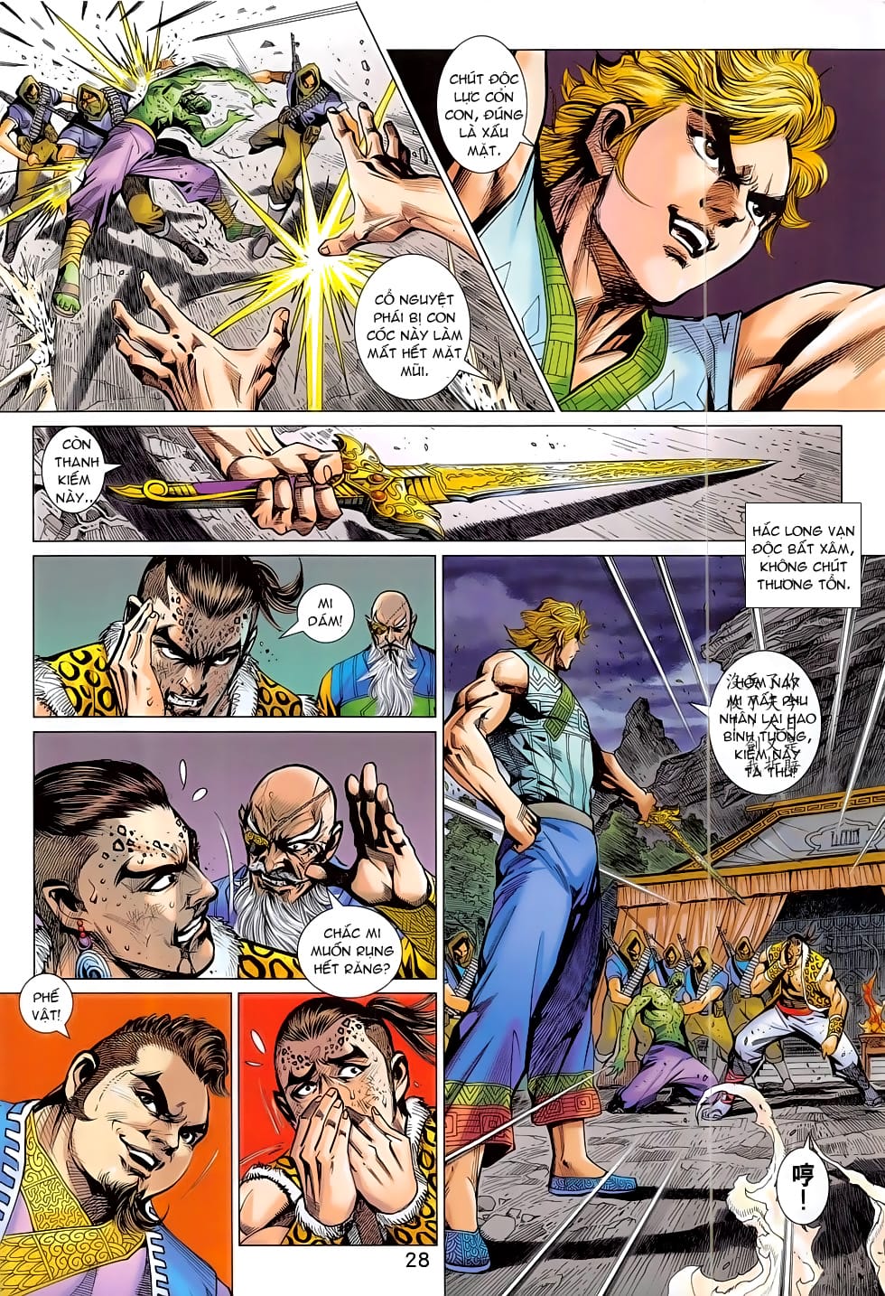 Truyện Tranh Tân Tác Long Hổ Môn trang 4