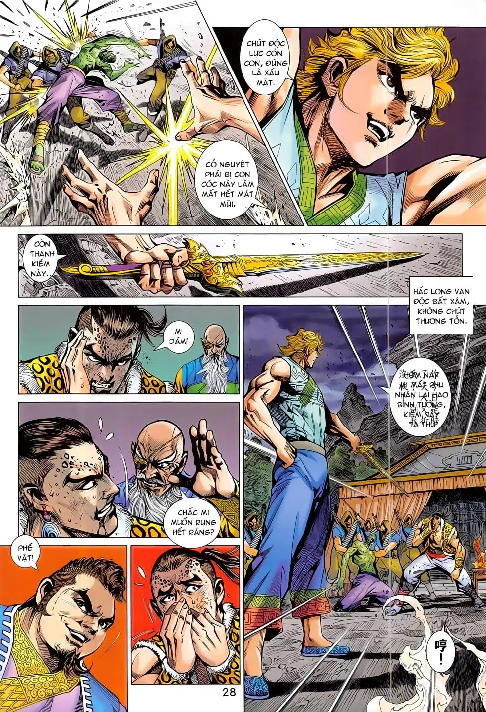 Truyện Tranh Tân Tác Long Hổ Môn trang 4