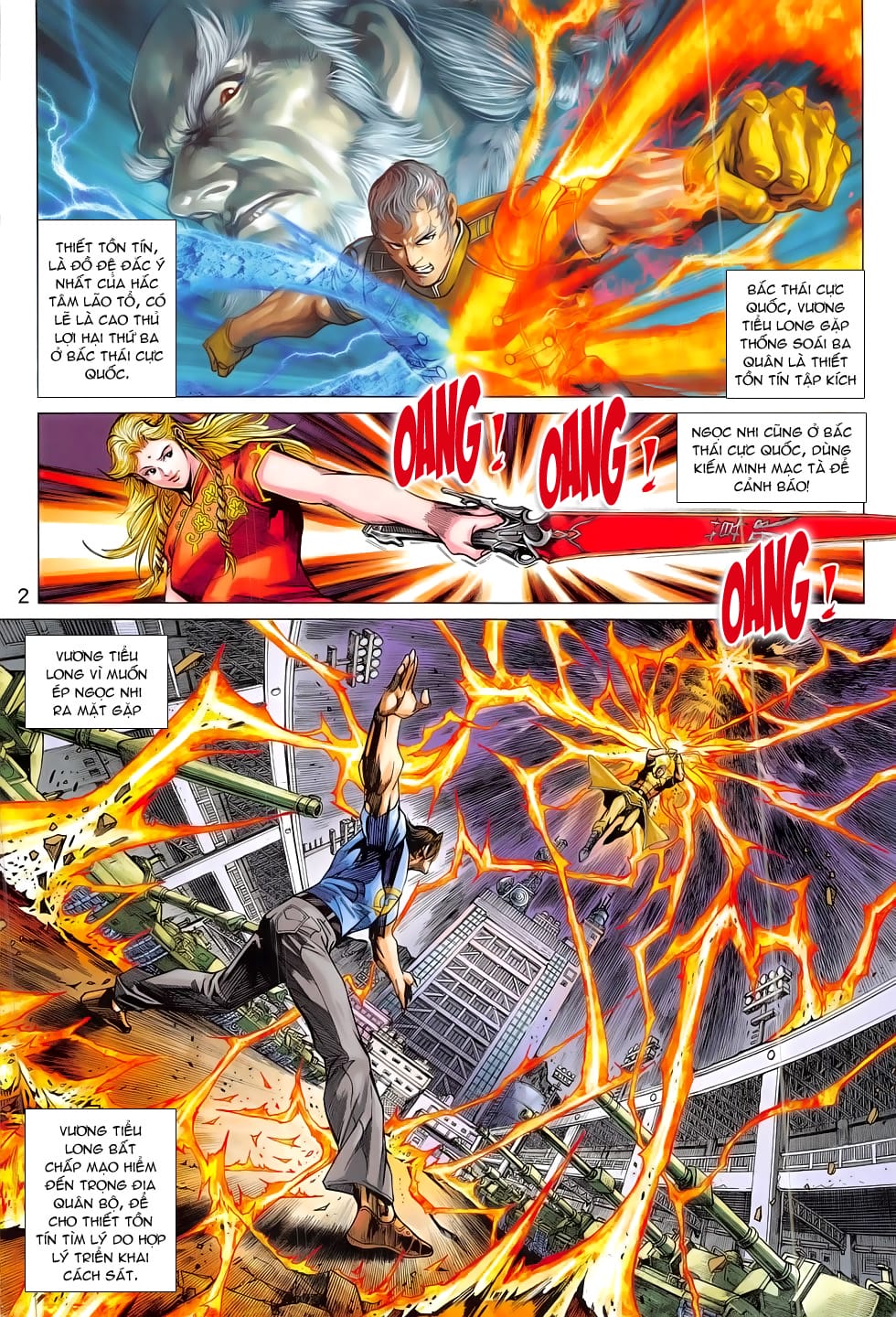 Truyện Tranh Tân Tác Long Hổ Môn trang 4