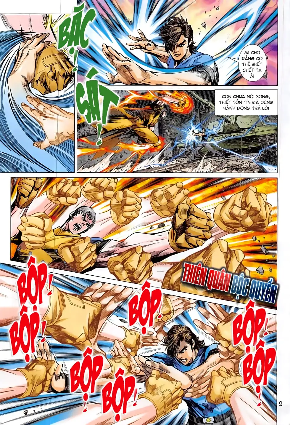 Truyện Tranh Tân Tác Long Hổ Môn trang 4