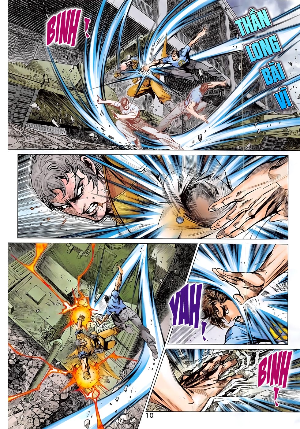 Truyện Tranh Tân Tác Long Hổ Môn trang 4