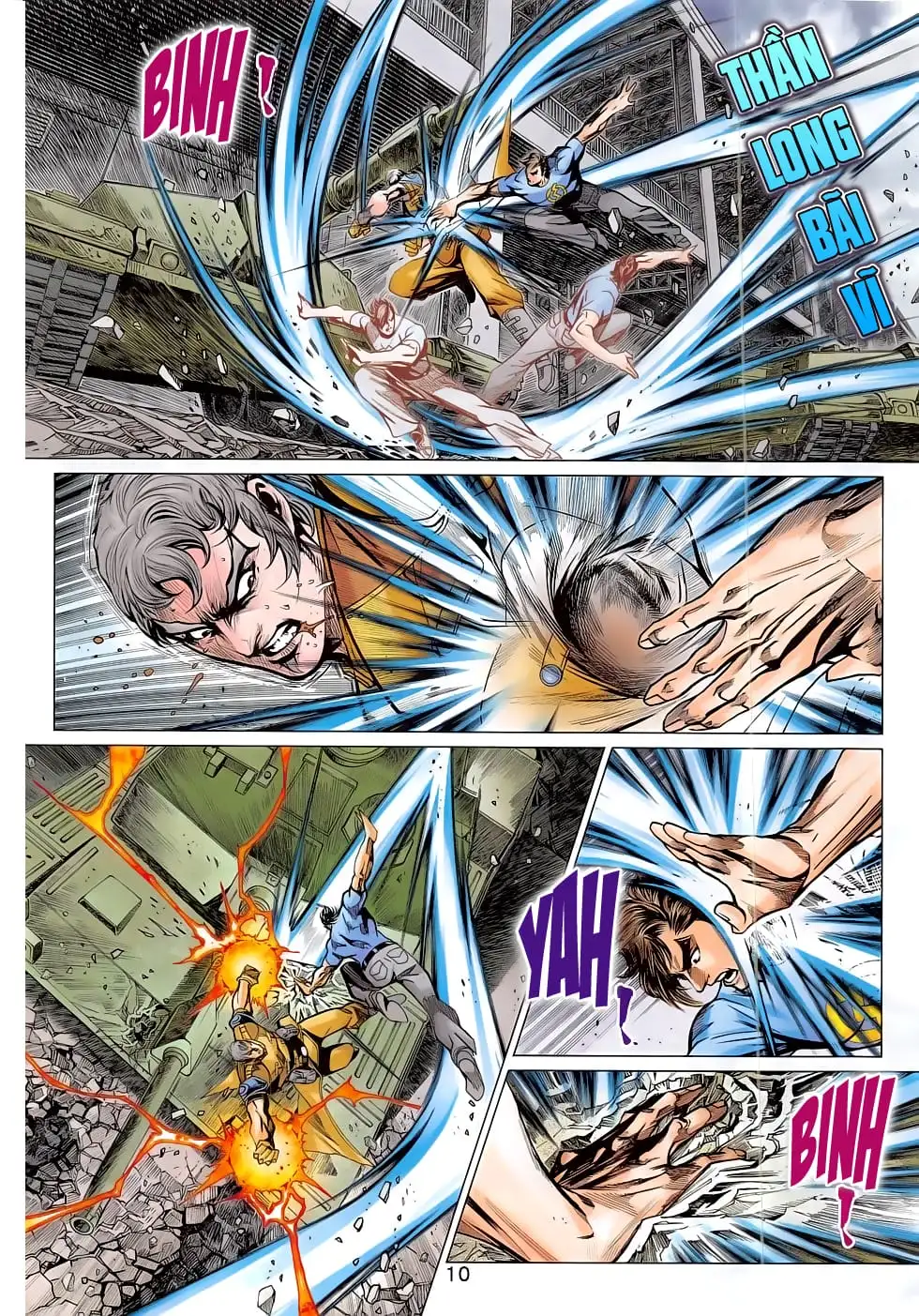 Truyện Tranh Tân Tác Long Hổ Môn trang 4