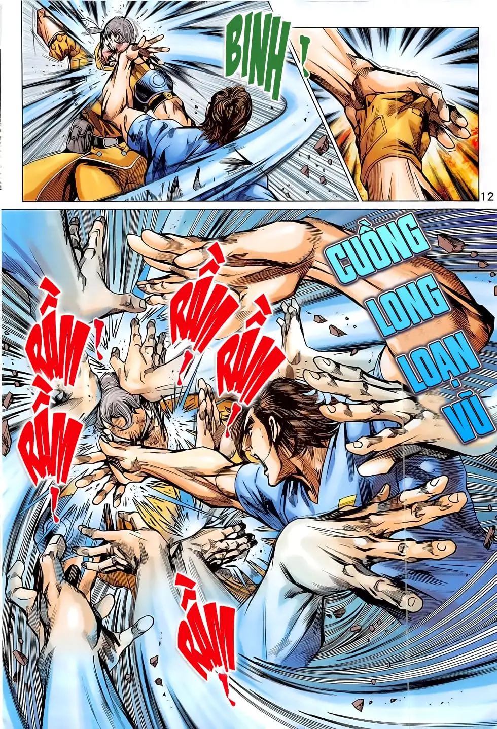 Truyện Tranh Tân Tác Long Hổ Môn trang 4