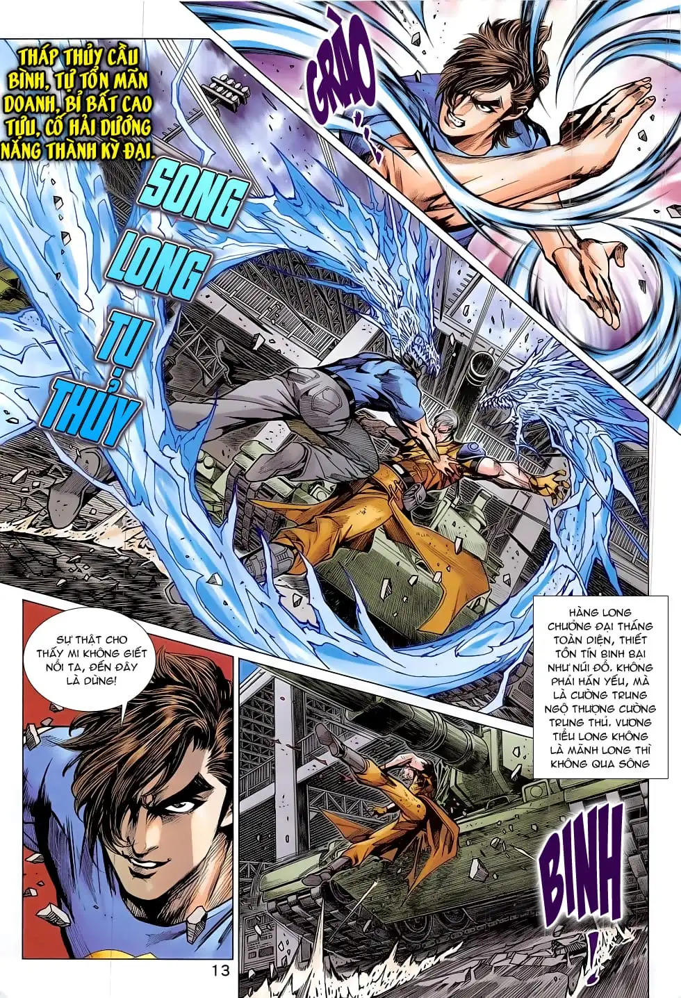 Truyện Tranh Tân Tác Long Hổ Môn trang 4