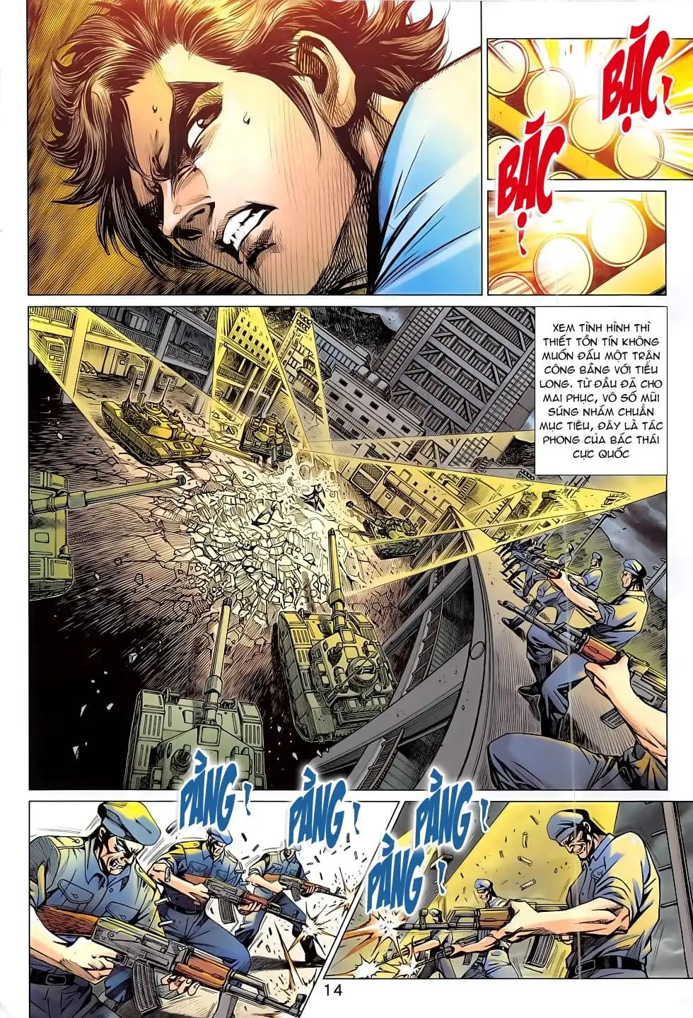 Truyện Tranh Tân Tác Long Hổ Môn trang 4