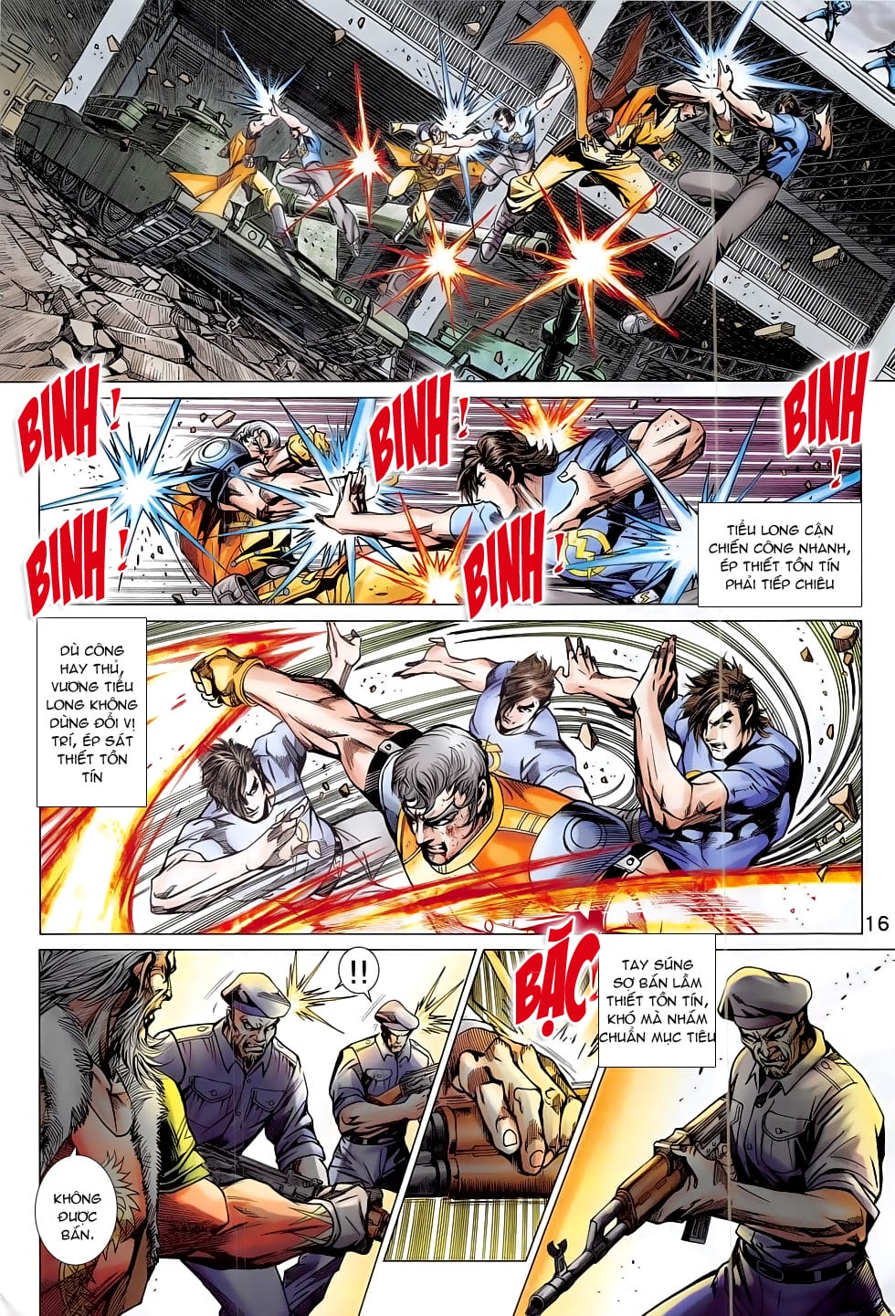 Truyện Tranh Tân Tác Long Hổ Môn trang 4