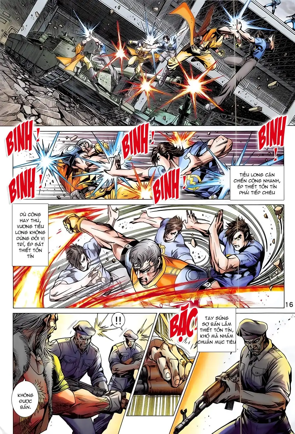 Truyện Tranh Tân Tác Long Hổ Môn trang 4