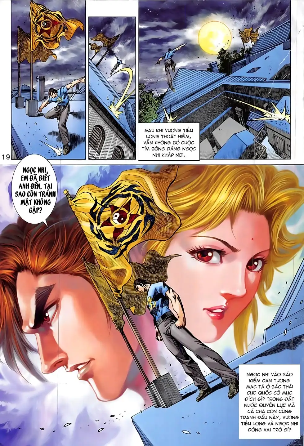 Truyện Tranh Tân Tác Long Hổ Môn trang 4