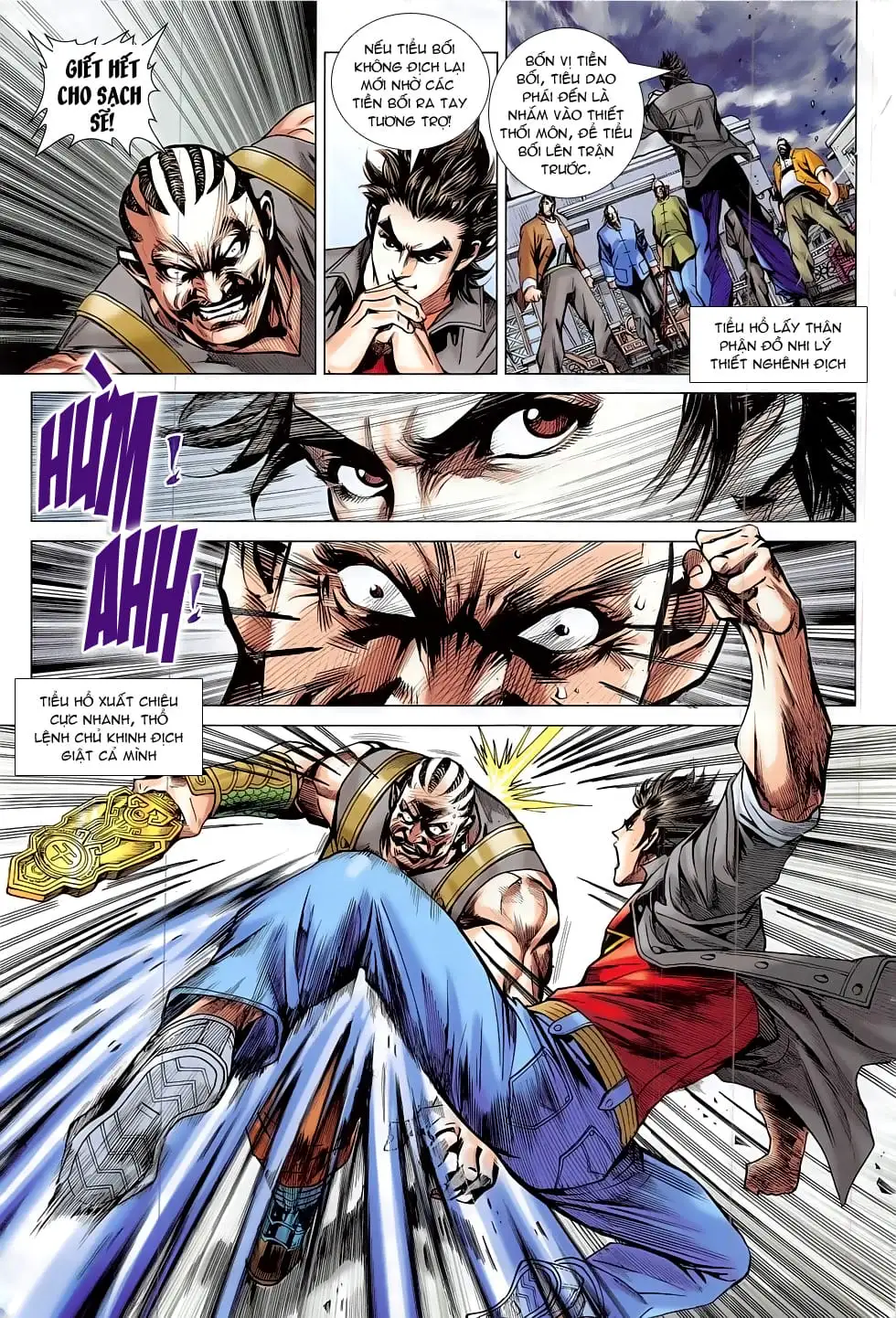 Truyện Tranh Tân Tác Long Hổ Môn trang 4