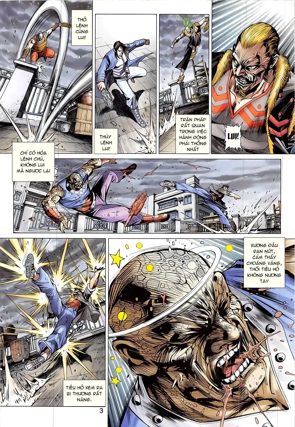 Truyện Tranh Tân Tác Long Hổ Môn trang 4