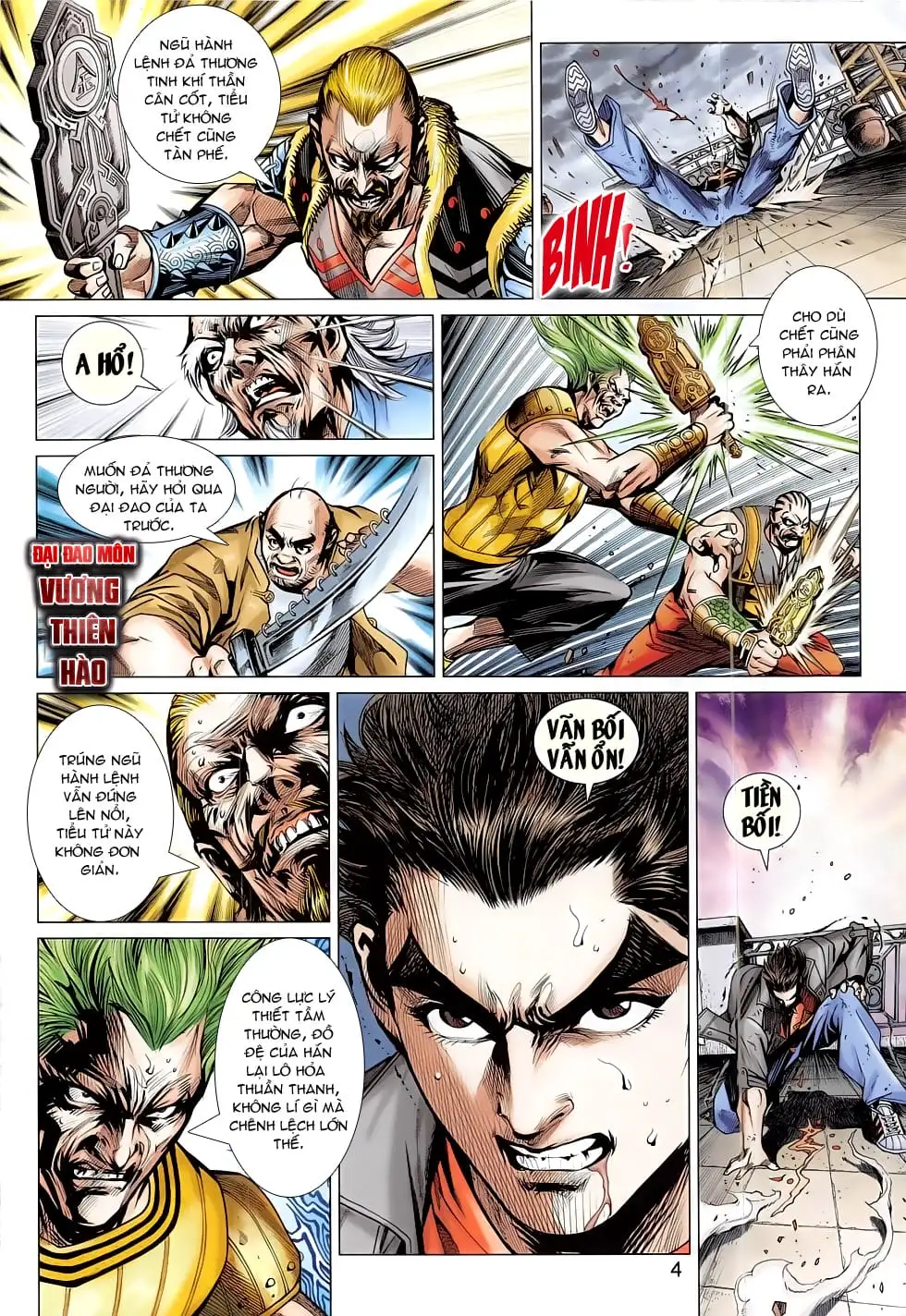 Truyện Tranh Tân Tác Long Hổ Môn trang 4
