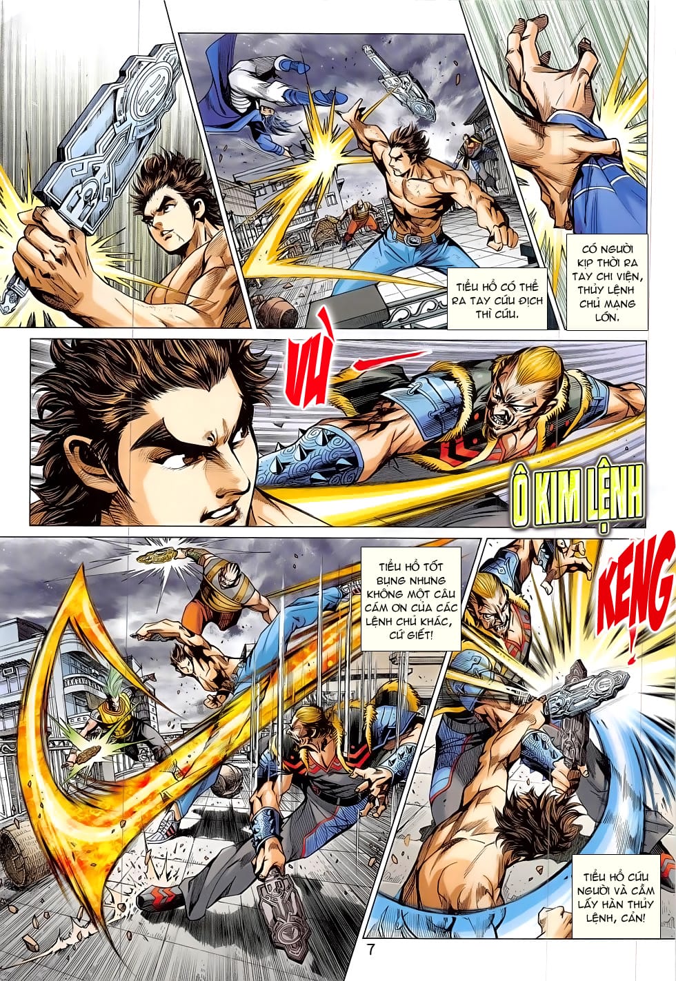 Truyện Tranh Tân Tác Long Hổ Môn trang 4