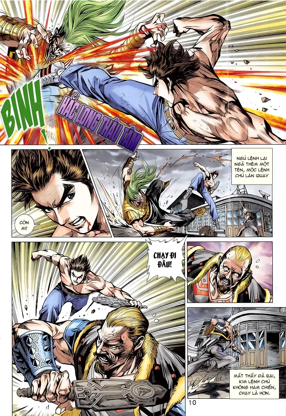 Truyện Tranh Tân Tác Long Hổ Môn trang 4