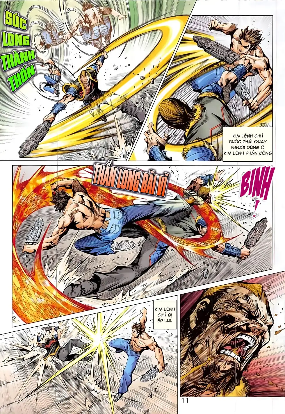 Truyện Tranh Tân Tác Long Hổ Môn trang 4