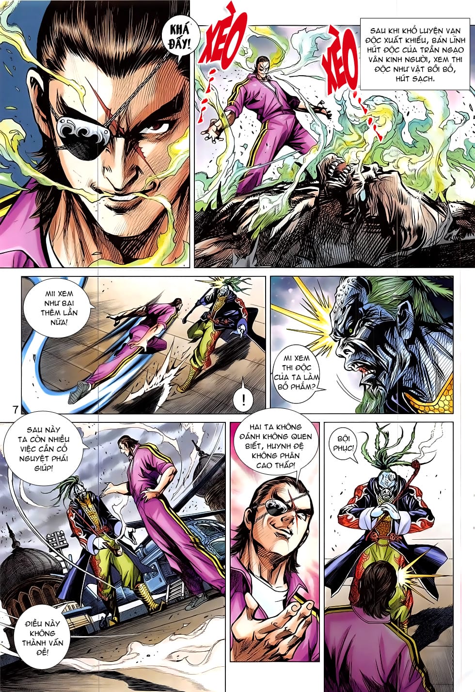 Truyện Tranh Tân Tác Long Hổ Môn trang 4