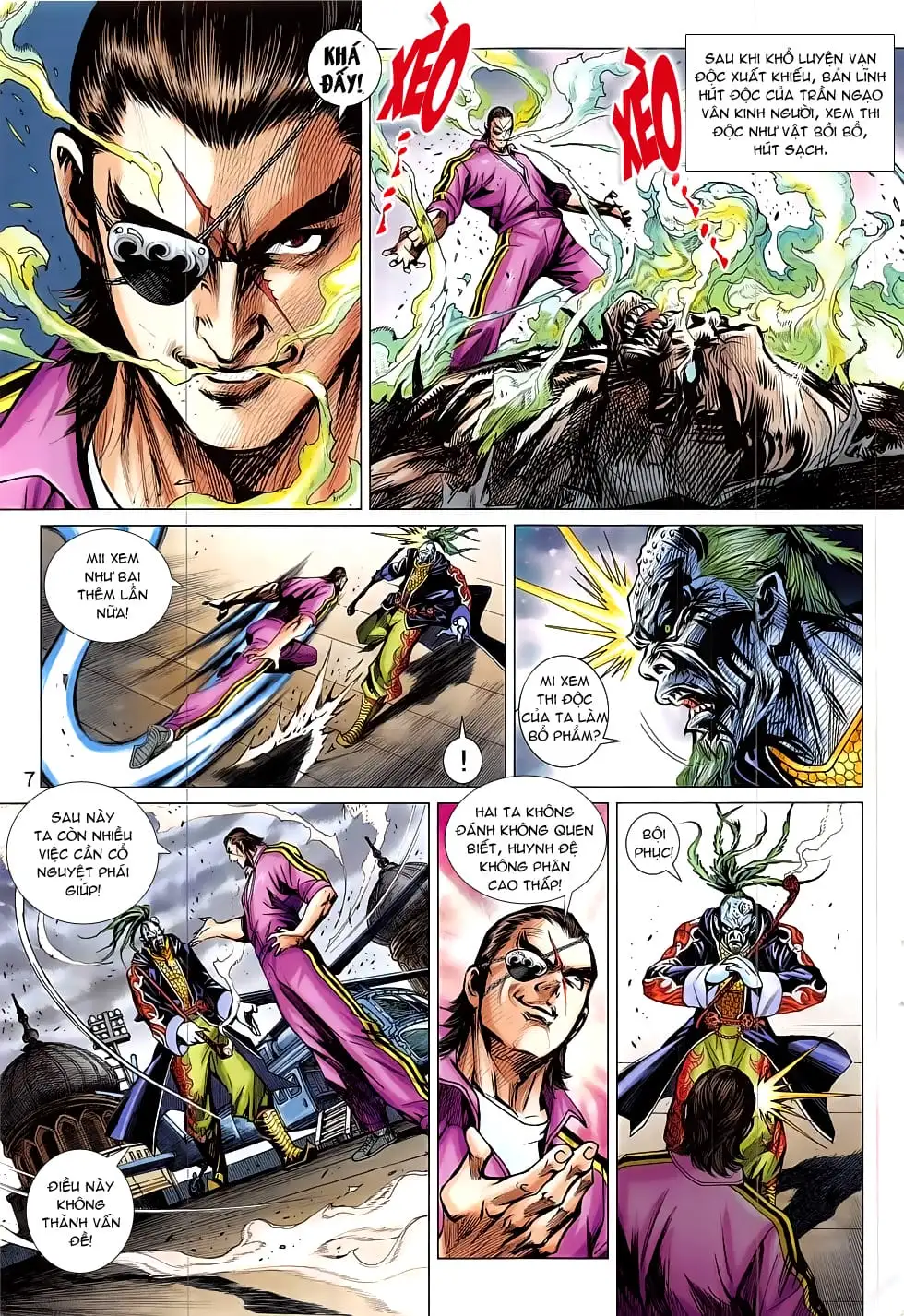 Truyện Tranh Tân Tác Long Hổ Môn trang 4