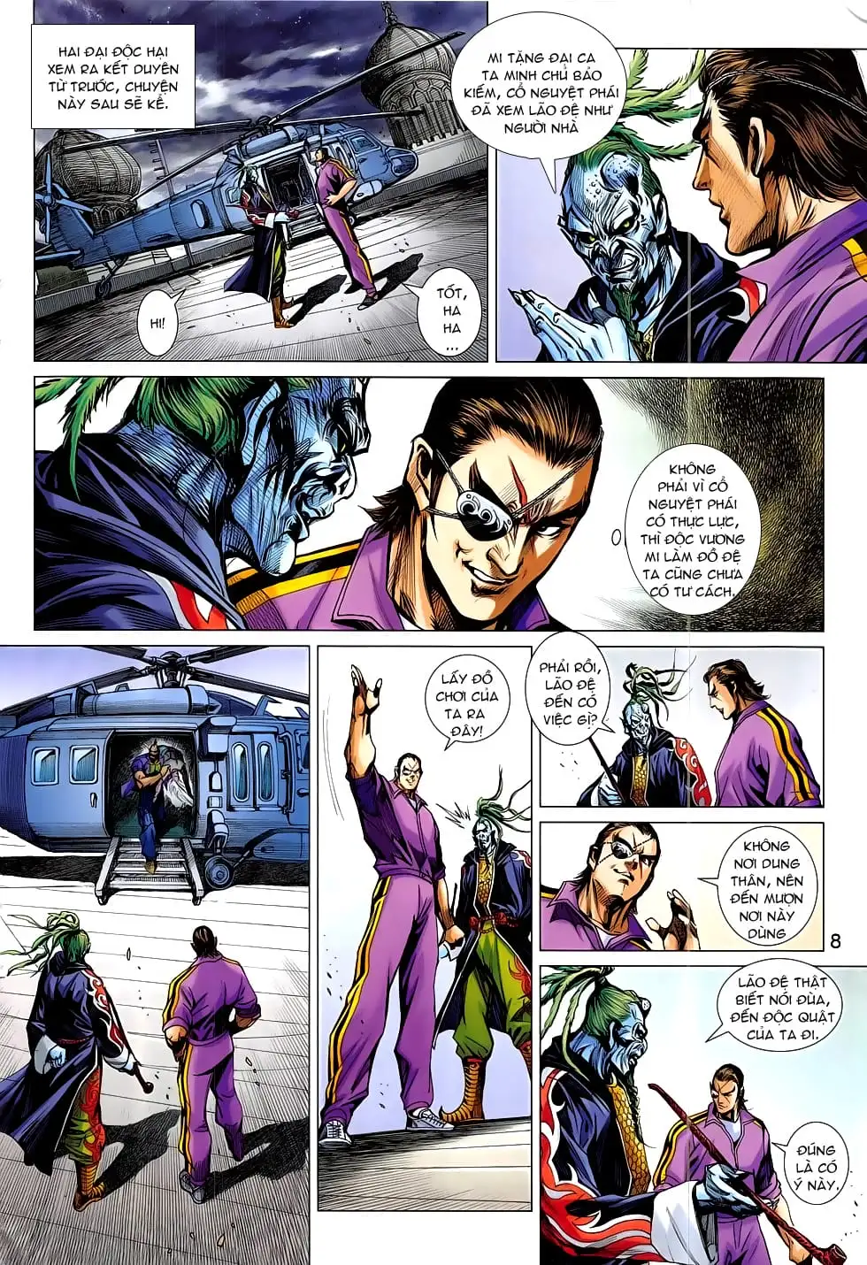 Truyện Tranh Tân Tác Long Hổ Môn trang 4