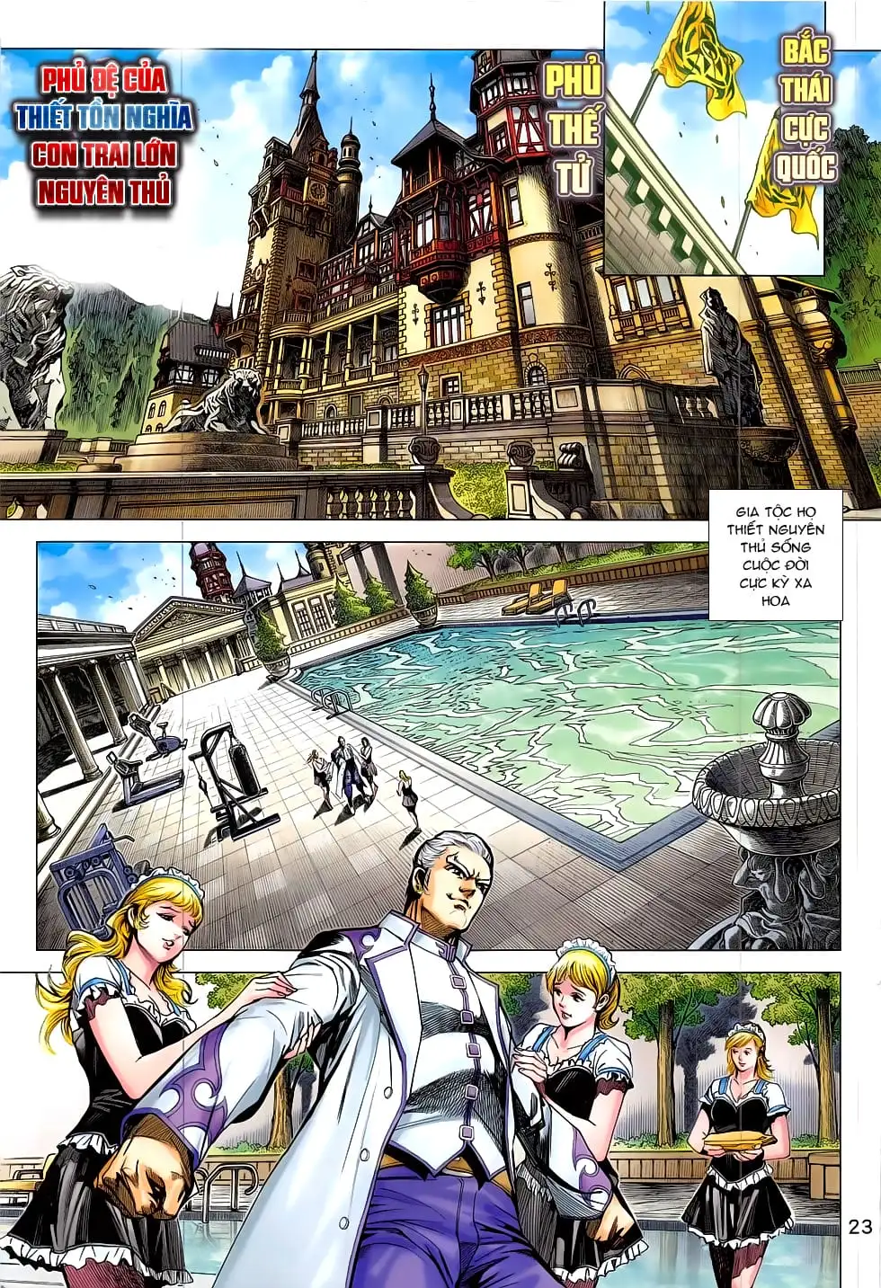 Truyện Tranh Tân Tác Long Hổ Môn trang 4