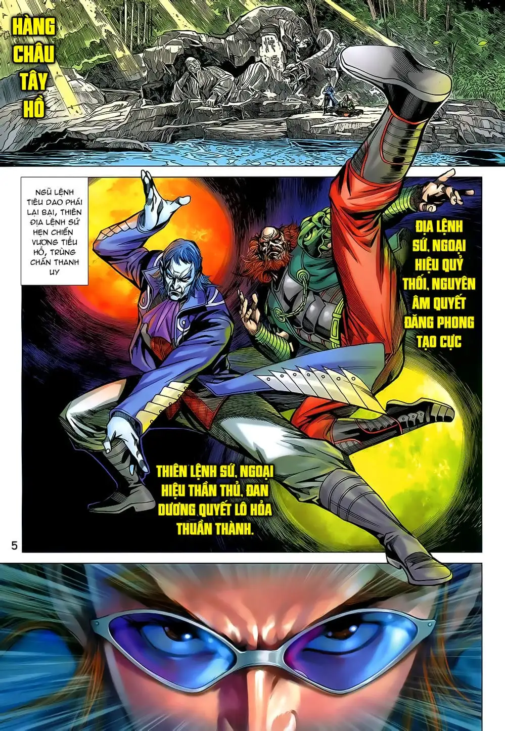 Truyện Tranh Tân Tác Long Hổ Môn trang 4