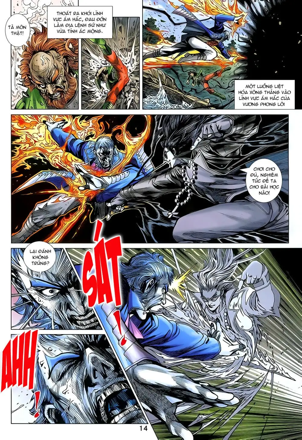 Truyện Tranh Tân Tác Long Hổ Môn trang 4