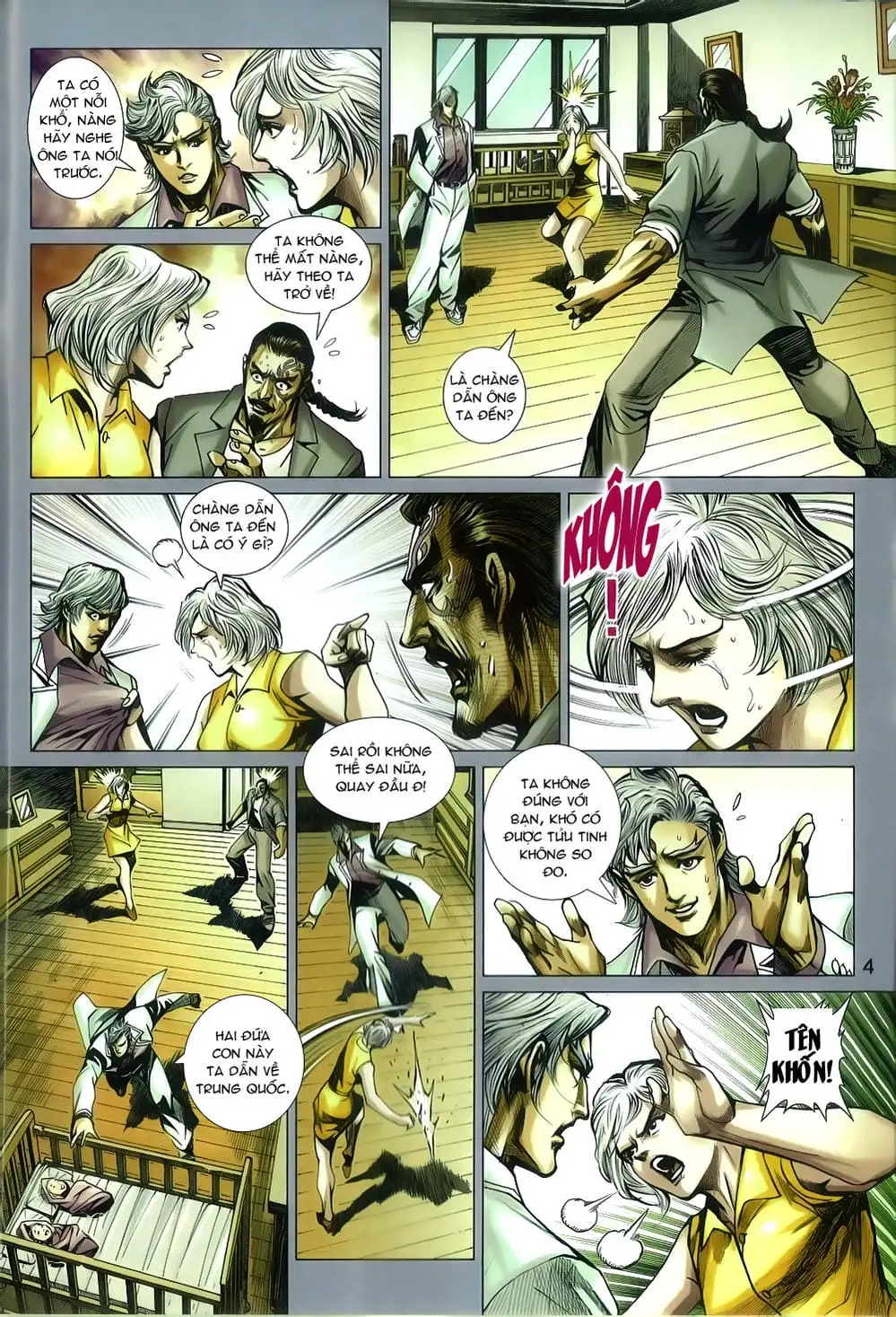 Truyện Tranh Tân Tác Long Hổ Môn trang 4