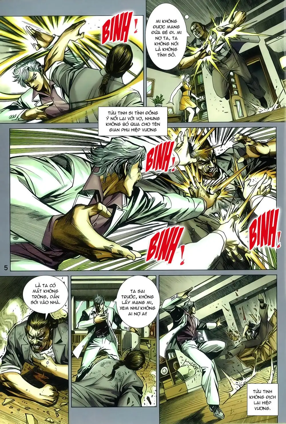 Truyện Tranh Tân Tác Long Hổ Môn trang 4