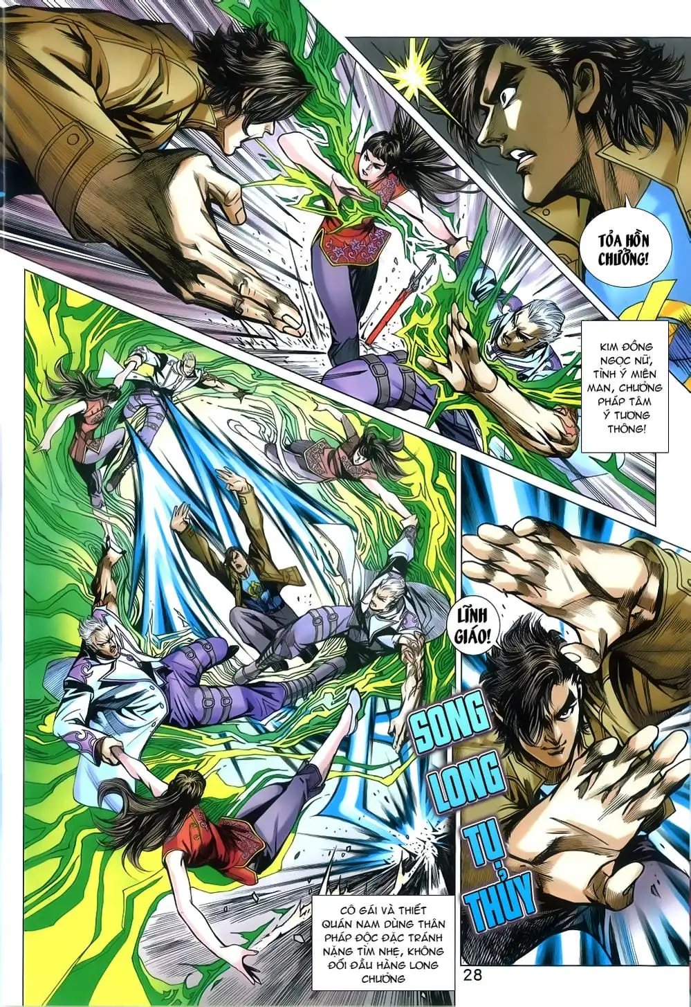 Truyện Tranh Tân Tác Long Hổ Môn trang 4