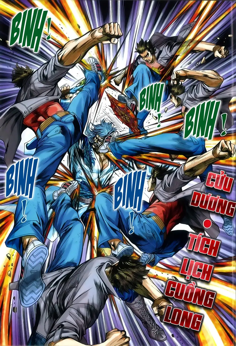 Truyện Tranh Tân Tác Long Hổ Môn trang 4