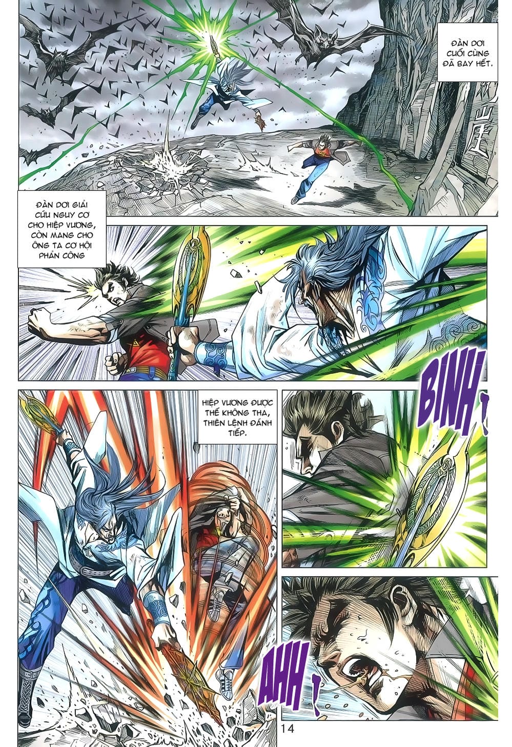 Truyện Tranh Tân Tác Long Hổ Môn trang 4