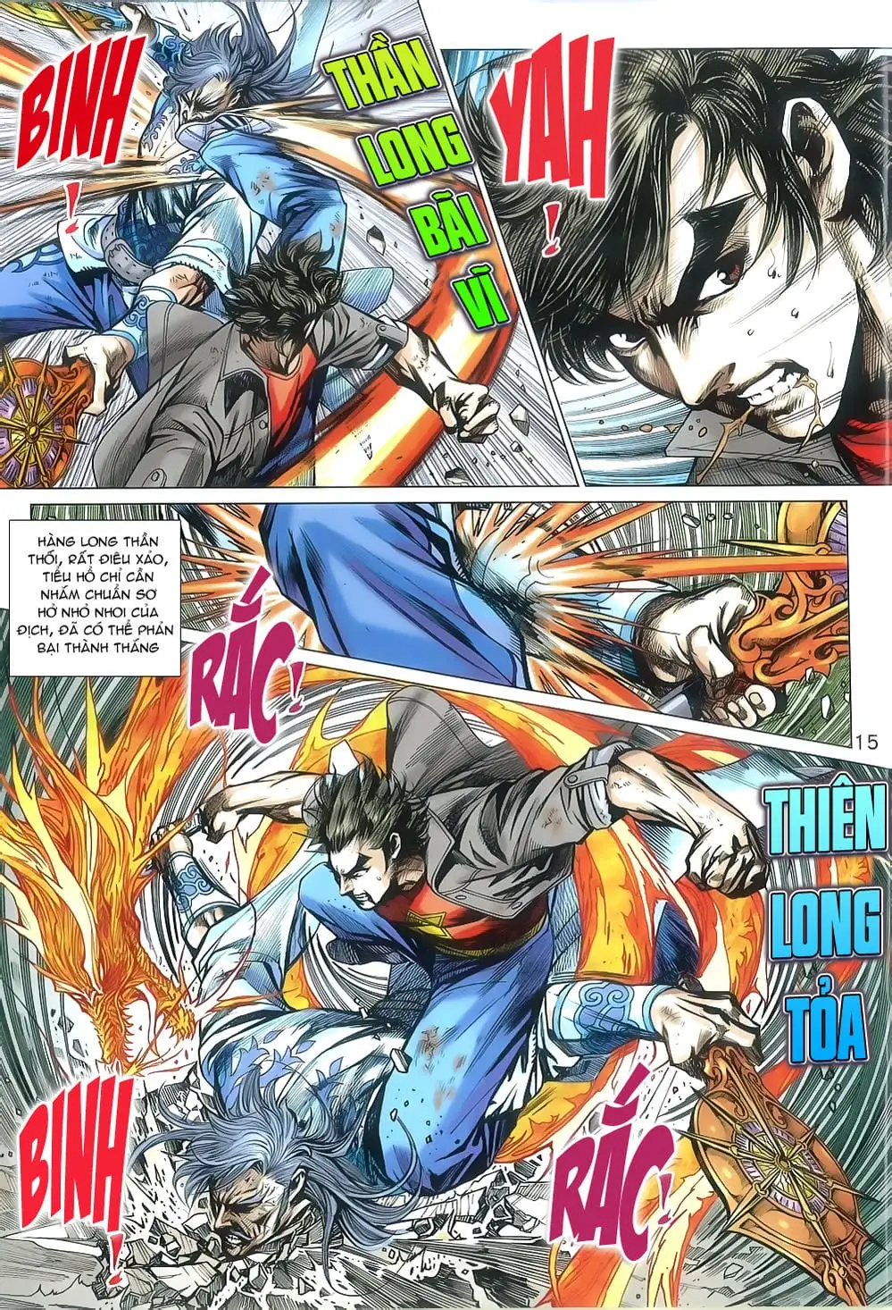 Truyện Tranh Tân Tác Long Hổ Môn trang 4