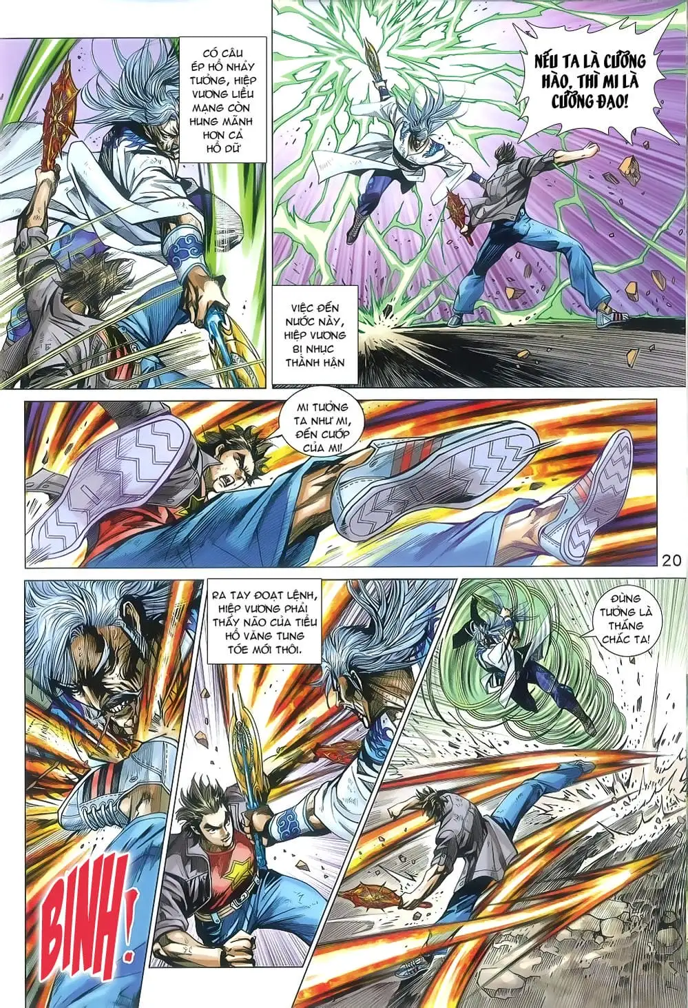 Truyện Tranh Tân Tác Long Hổ Môn trang 4