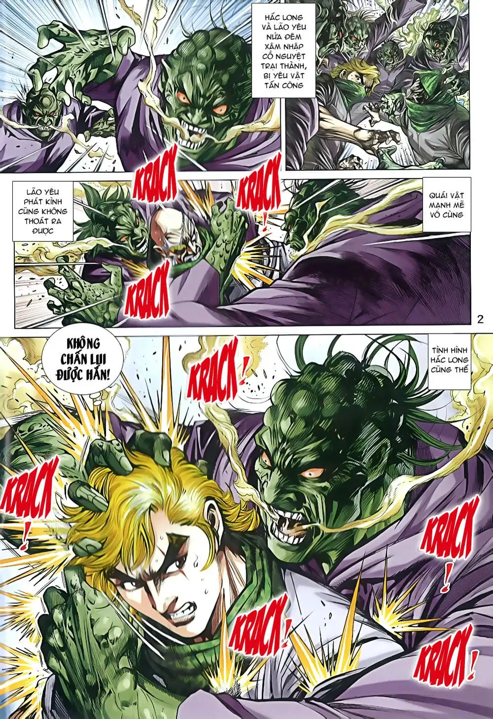 Truyện Tranh Tân Tác Long Hổ Môn trang 4