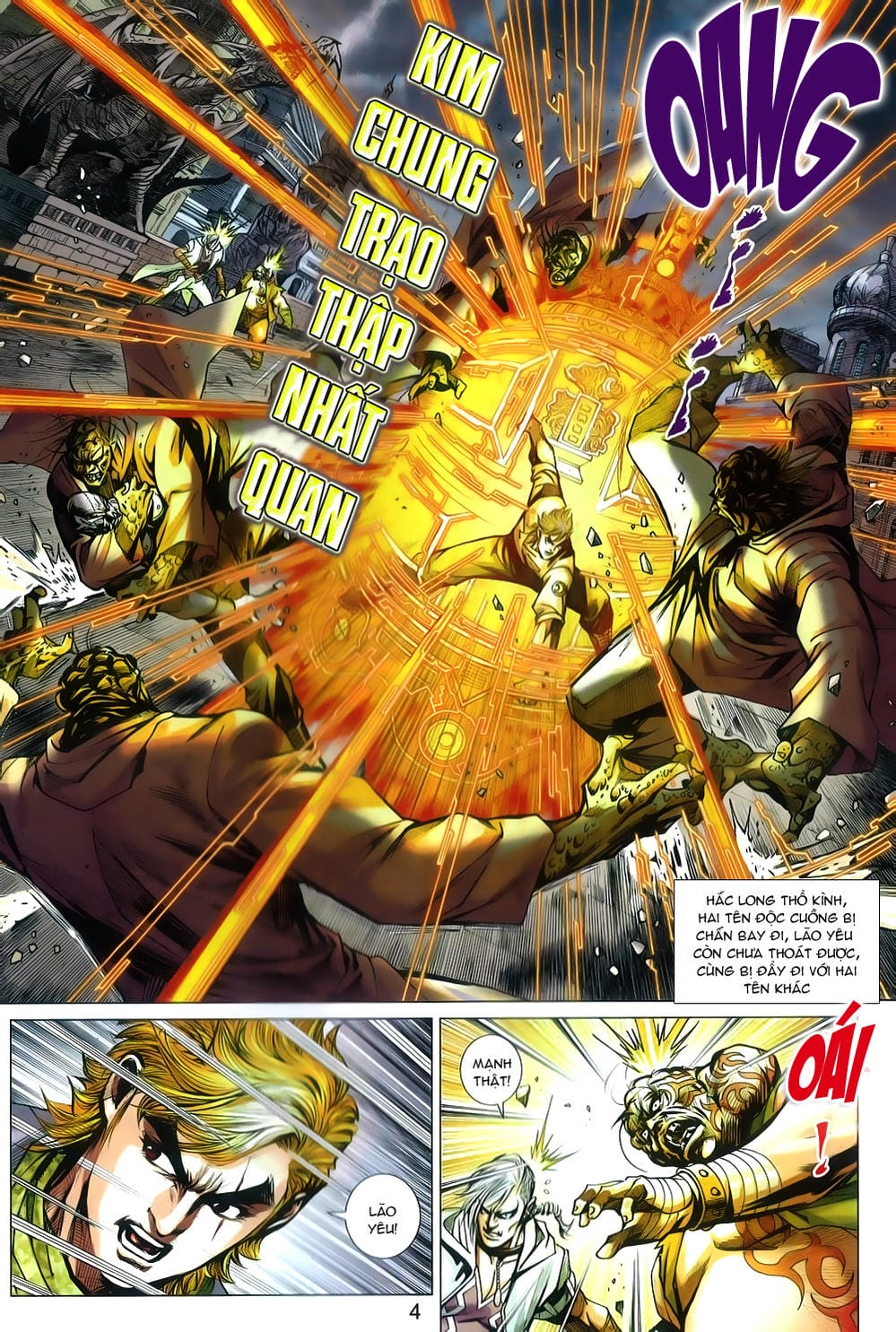 Truyện Tranh Tân Tác Long Hổ Môn trang 4