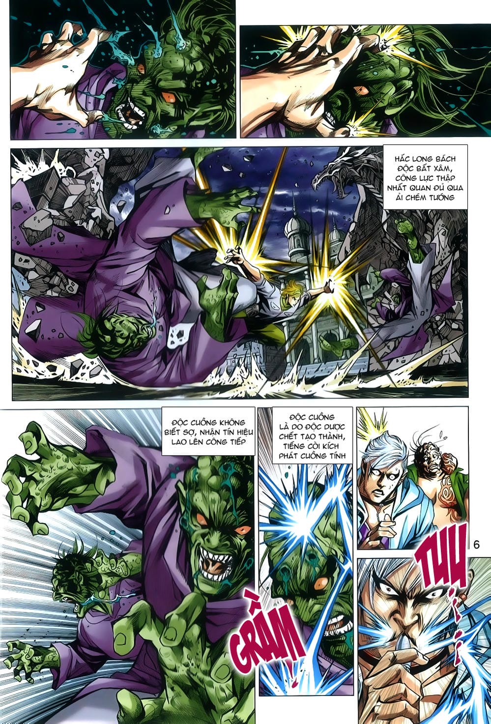Truyện Tranh Tân Tác Long Hổ Môn trang 4