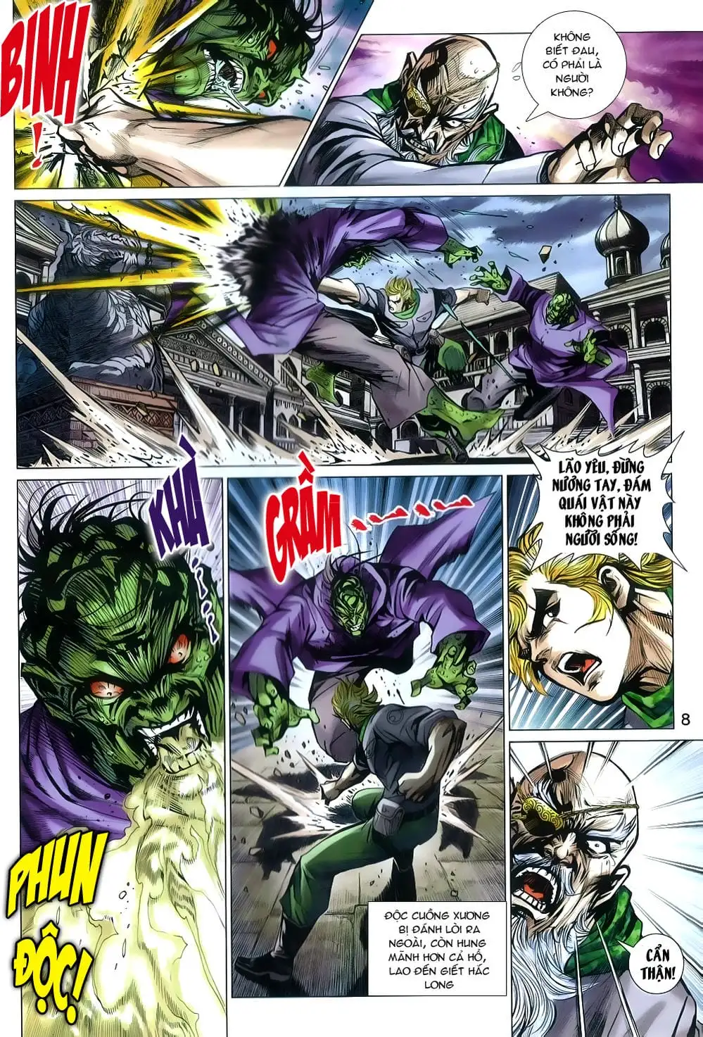 Truyện Tranh Tân Tác Long Hổ Môn trang 4